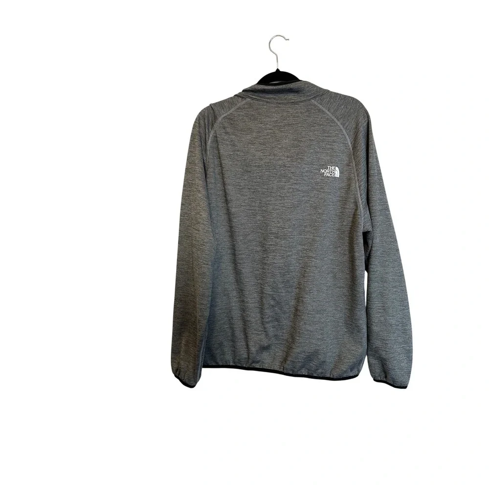 The North Face Mens Canyonlands 1/4 Zip Fleece Pullover Grey Heather XL NF0A3SO5